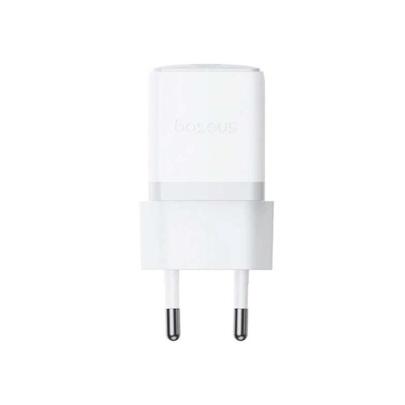 NONAME - Baseus Palm Fast Nabíjačka USB-C 20W + Dátový Kabel USB-C/USB-C 1m White