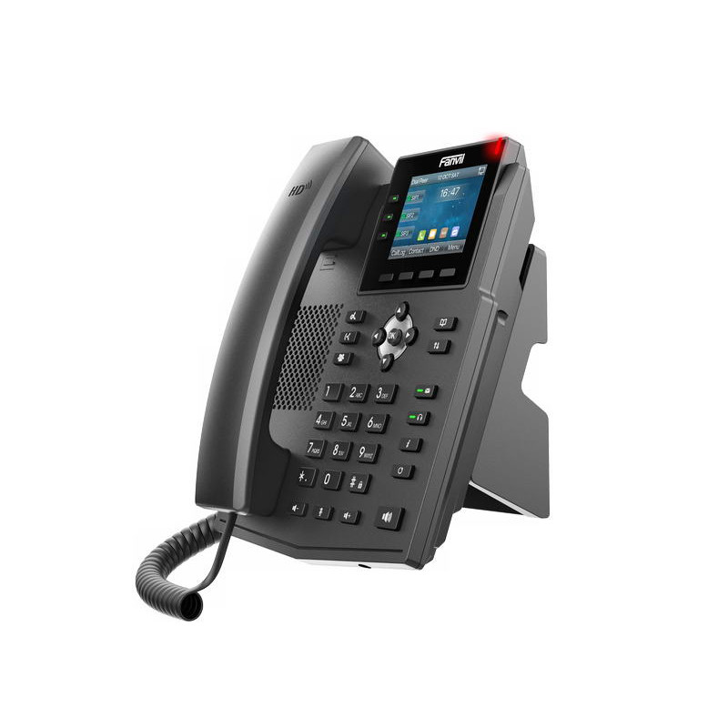 GRANDSTREAM - Fanvil X3U Pre SIP telefón 2,8'' bar.disp., 6SIP, 3link.tl., dual Gbit, PoE