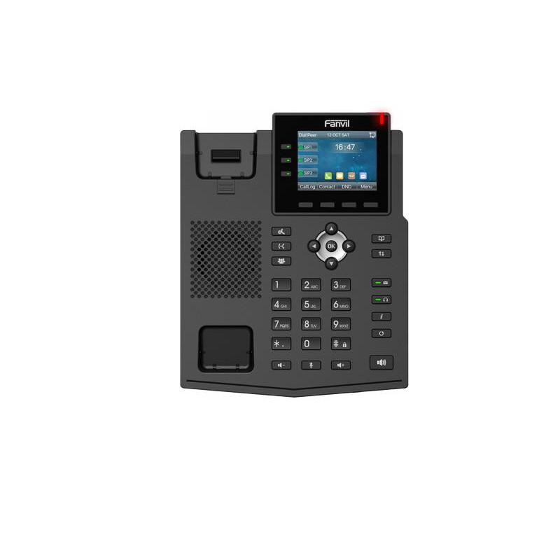 GRANDSTREAM - Fanvil X3U Pre SIP telefón 2,8'' bar.disp., 6SIP, 3link.tl., dual Gbit, PoE