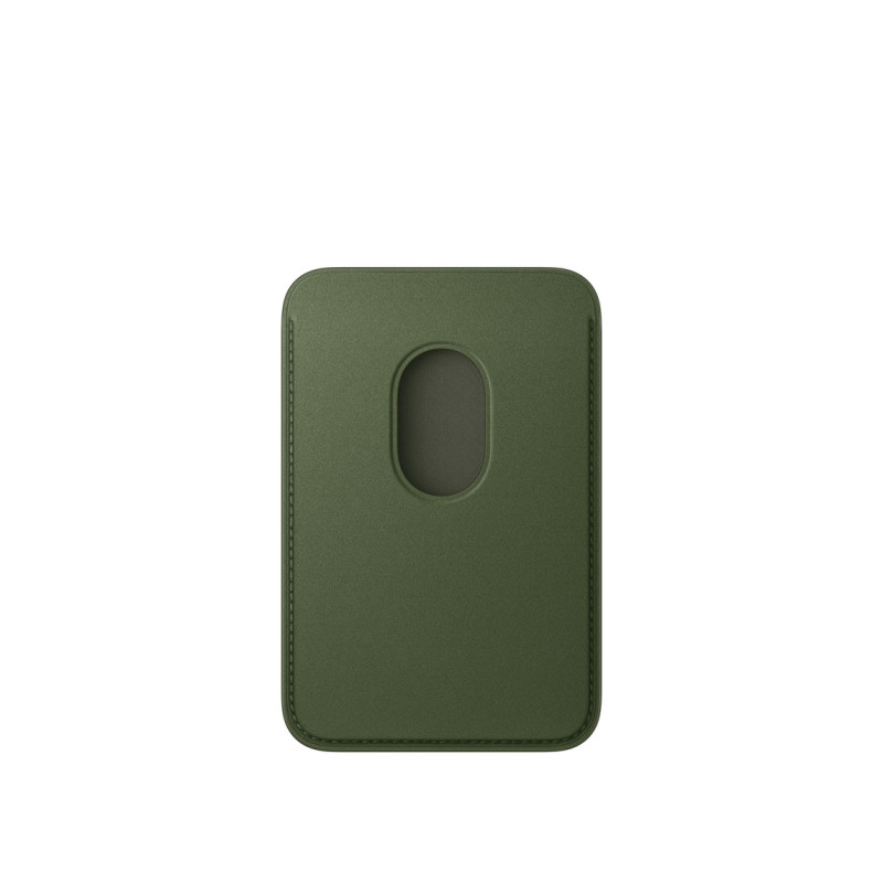 APPLE - iPhone FineWoven Wallet with MS – Moss / SK