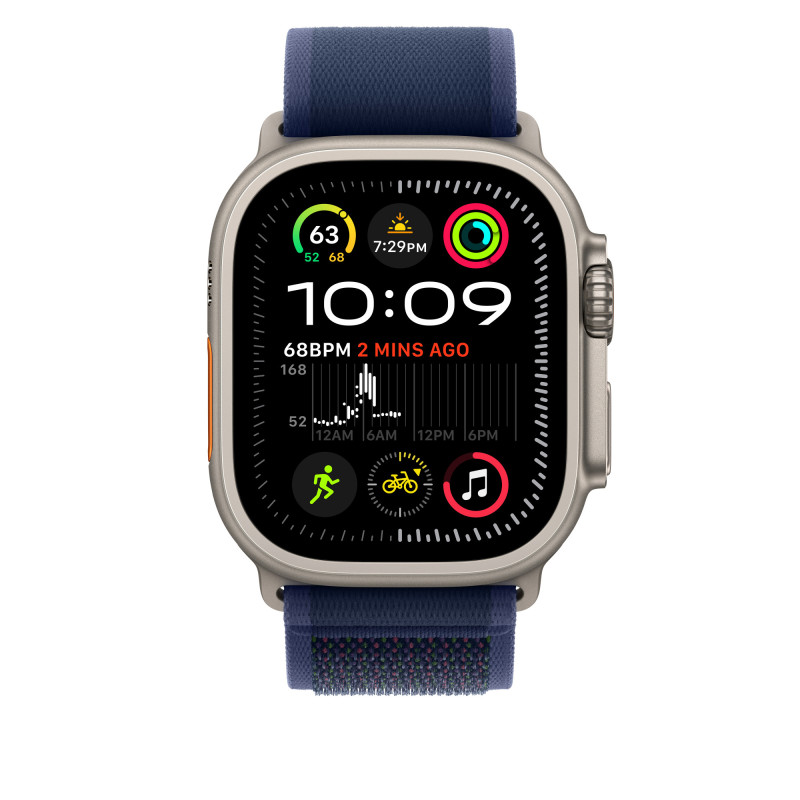 APPLE - Watch Acc/49/Blue Trail Loop M-L - Natur.Titan