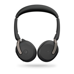 Jabra Evolve2 65 Flex/Stereo/ANC/USB-C/BT-USB/Bezdrať/MS/Čierna