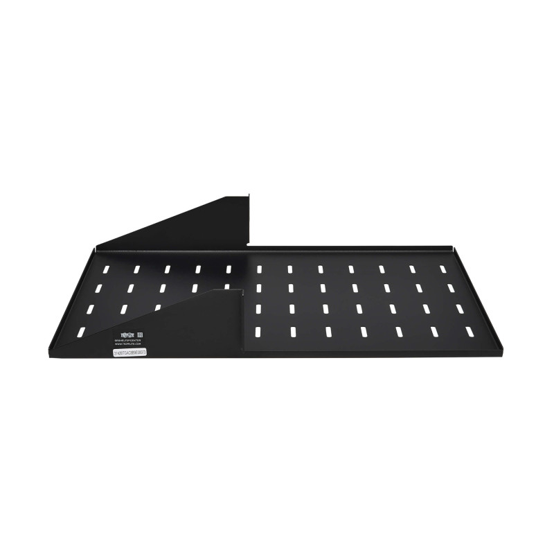 EATON - Polica pevná SmartRack 2U, nosnosť 45kg, hĺbka 546mm, montáž na stred, odvetrávaná