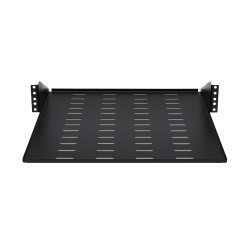 EATON - Polica pevná SmartRack 2U, nosnosť 45kg, hĺbka 546mm, montáž na stred, odvetrávaná