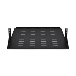 EATON - Polica pevná SmartRack 2U, nosnosť 45kg, hĺbka 546mm, montáž na stred, odvetrávaná