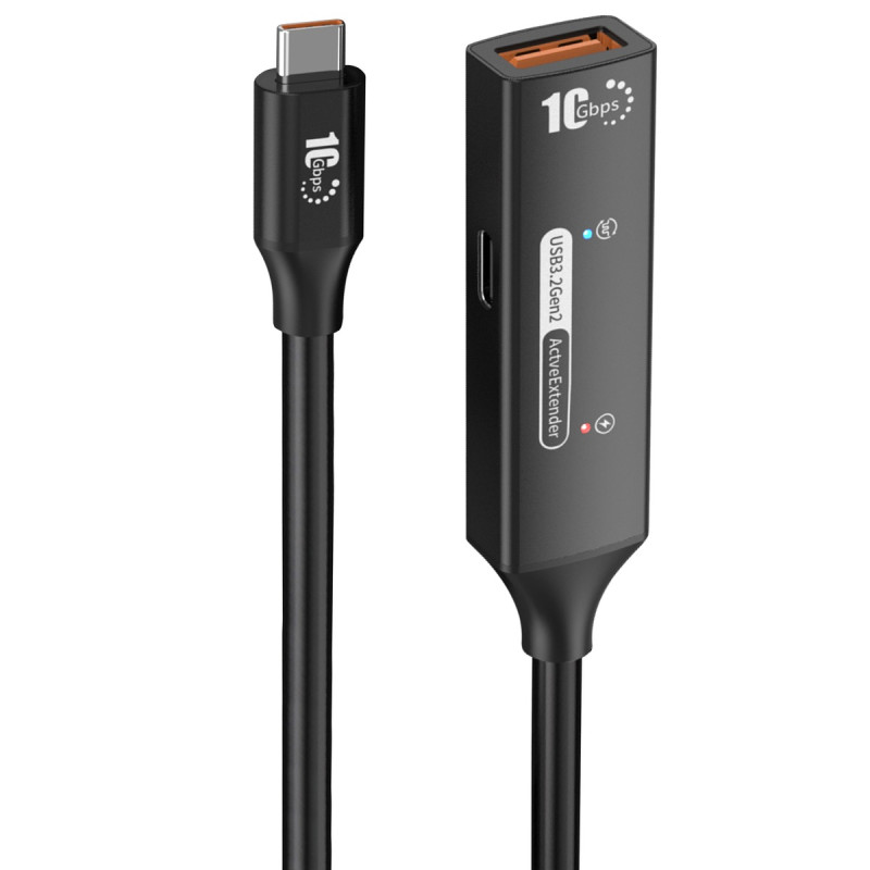 PremiumCord USB-A repeater + kábel USB-C, 7m