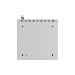 LANBERG RACKOVÁ SKRIŇA 10'' NÁSTENNÁ 6U/300X300 (FLAT PACK) S PRESKLENÝMI DVERAMI ŠEDÁ