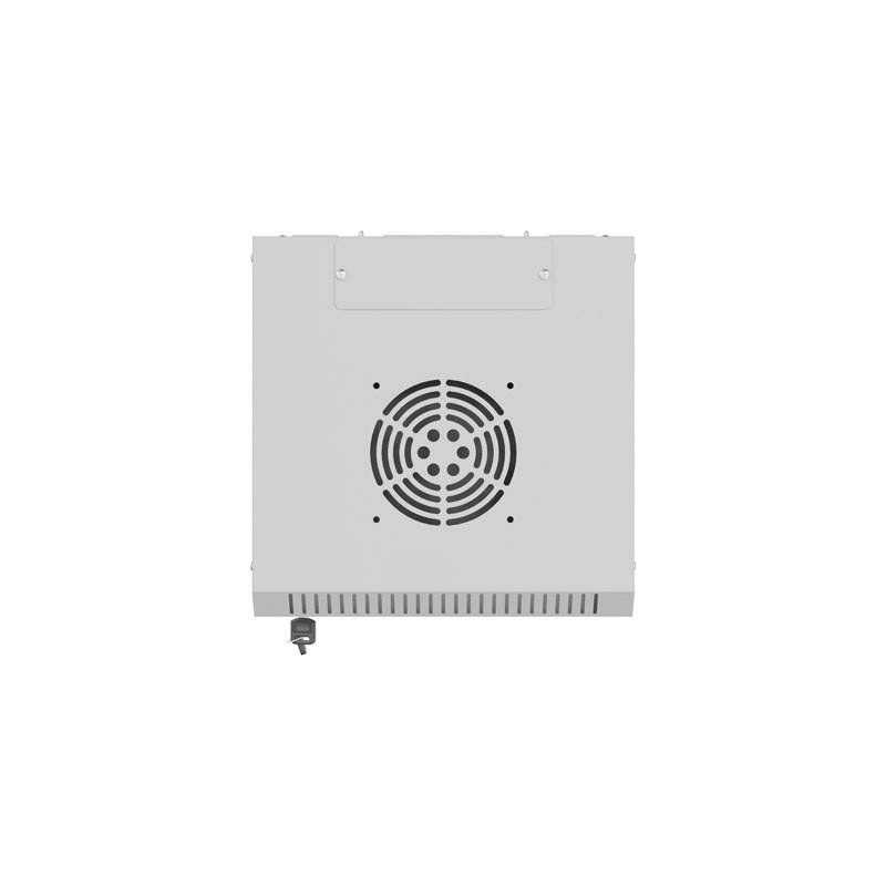 LANBERG RACKOVÁ SKRIŇA 10'' NÁSTENNÁ 6U/300X300 (FLAT PACK) S PRESKLENÝMI DVERAMI ŠEDÁ