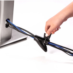 Fellowes Cablezip organizér a chránič kabeláže čierny