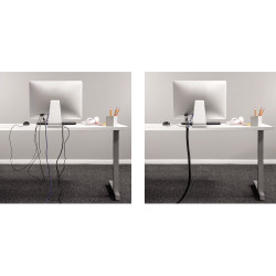 Fellowes Cablezip organizér a chránič kabeláže čierny