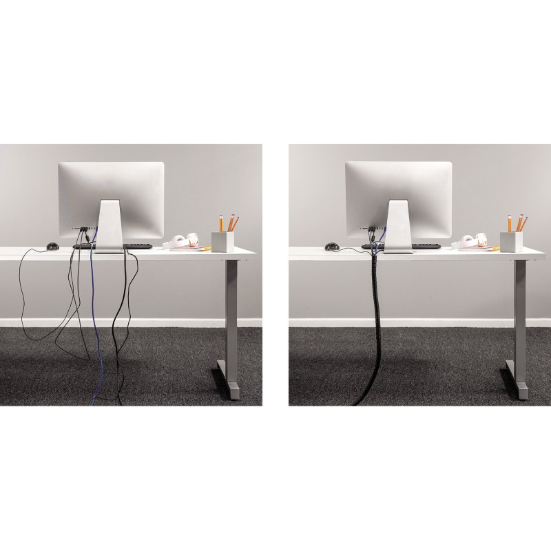 Fellowes Cablezip organizér a chránič kabeláže čierny