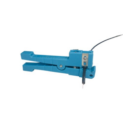 OEM - Kliešte zdrhovacie, pre káble 3,2mm-6,4mm modré