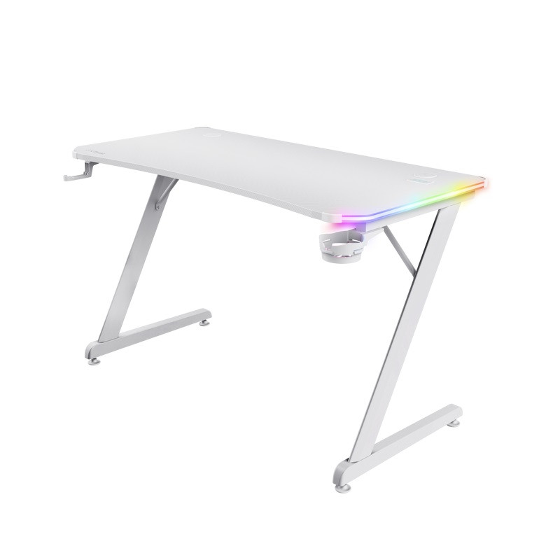 TRUST GXT709W LUMINUS RGB DESKGXT RGB DESK WHT