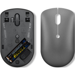 Lenovo 540/Cestová/Optická/2 400 DPI/Bezdrôtová USB/Sivá