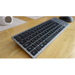 Dell Multi-Device Wireless Combo KM7120W CZ/ SK - Titan Gray - SET bezdrôtovej klávesnica a myši