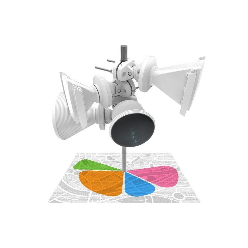 Ubiquiti PrismAP-5-30 - Sektorová 5GHz anténa, 19dBi, 30°