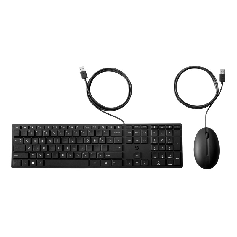 HP Wired Desktop 320MK Mouse and KB