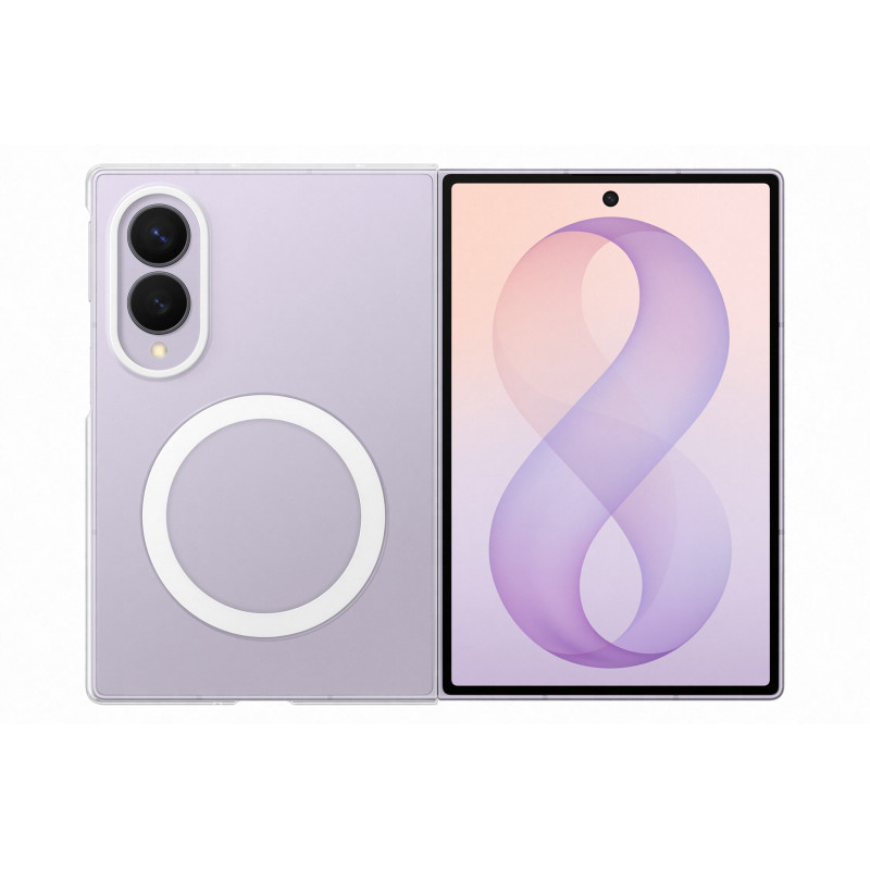 Samsung Priehľadný kryt s magnetom pre Galaxy Z Fold8, Transparent