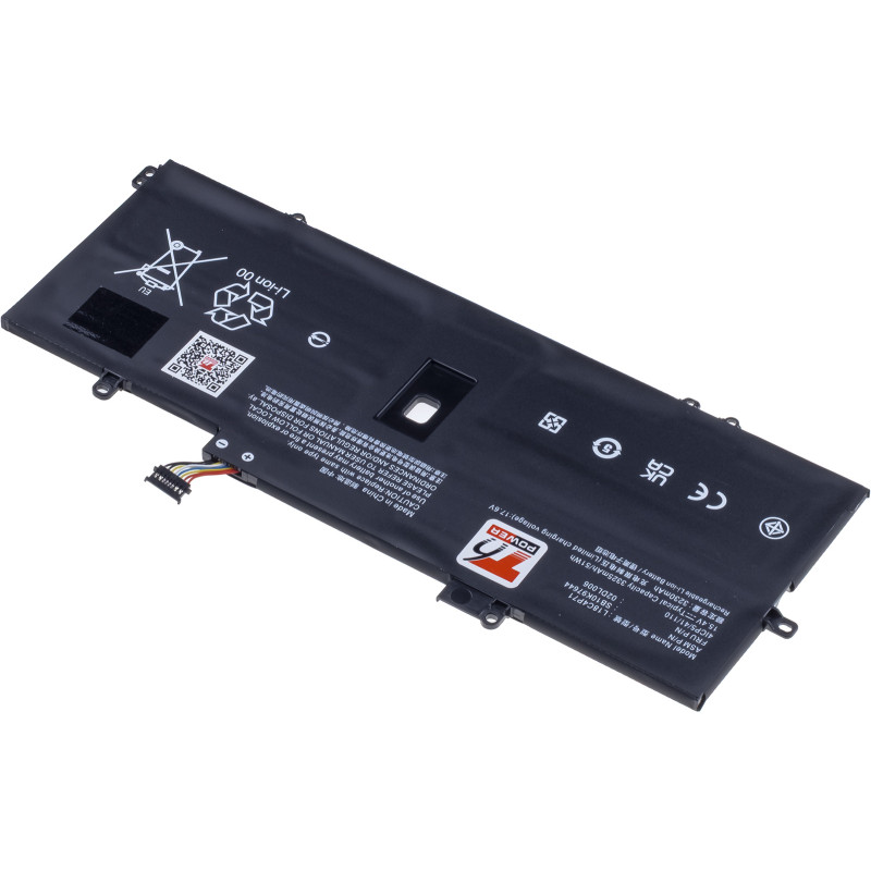 Batérie T6 Power Lenovo ThinkPad X1 Carbon 7, 8, X1 Yoga 4, 5, 3325mAh, 51Wh, 4cell, Li-Pol