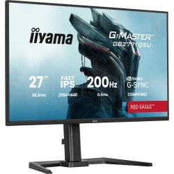 iiyama G-Master/GB2771QSU-B1/27''/IPS/QHD/200Hz/0,5ms/Čierna/3R