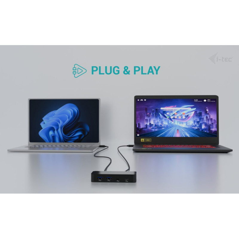 i-tec USB-A/USB-C Metal HUB 1x USB-C 3.1 + 3x USB 2.0