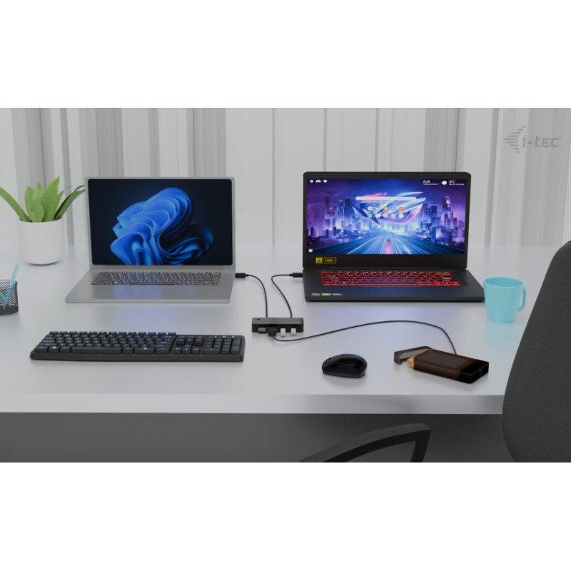i-tec USB-A/USB-C Metal HUB 1x USB-C 3.1 + 3x USB 2.0