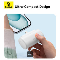 NONAME - Baseus power banka 5000mAh 20W USB-C biela