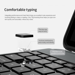 Nillkin Bumper Combo Keyboard Case pre iPad Pro 12.9 2020/2021/2022/ Air 13 2024/2025 Black