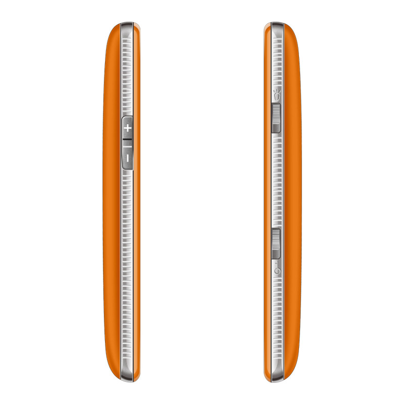 EVOLVEO EasyPhone XR, mobilný telefón pre seniorov s nabíjacím stojanom, oranžový
