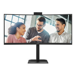 AOC/CU34E4CW/34''/VA/wQHD/120Hz/4ms/Čierna/5R