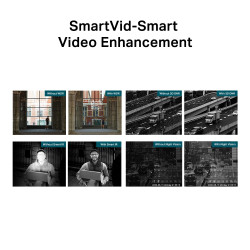 TP-LINK - VIGI C350 (4mm) 5MP Full-Color Bullet Network cam.