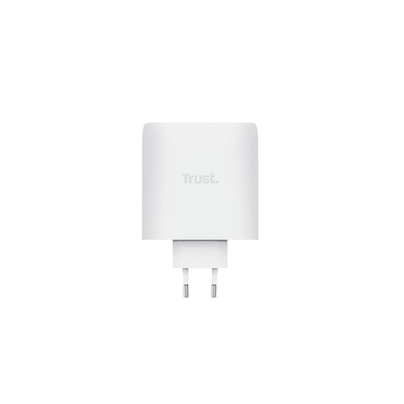 TRUST MAXO 100W 2P USB-C GAN CHARGER WHT