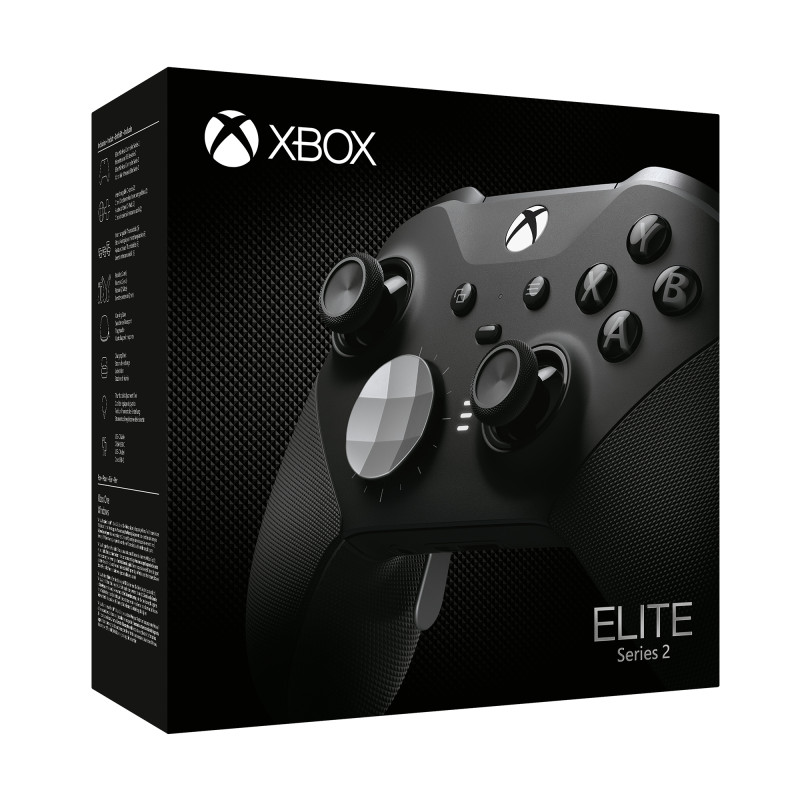 MICROSOFT - XBOX ONE - Bezdrôtový ovládač Elite Series 2, čierny