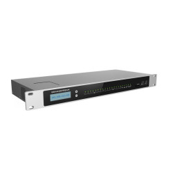 Grandstream UCM6308 VoIP PBX, 3000 užív., 450 sú. hov., videokonf. 60úč., 8xFXO, 8xFXS port