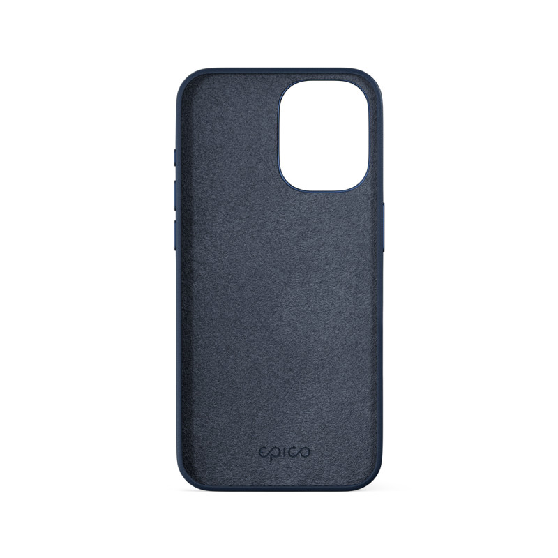 Epico Mag+ kožený kryt iPhone 16 - modrá