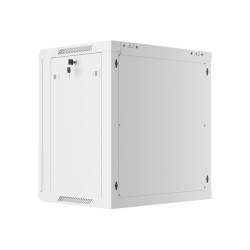 LANBERG RACKOVÁ SKRIŇA 19'' NÁSTENNÁ 12U/600X450 PRO VLASTNÚ MONTÁŽ S KOVOVÝMI DVERAMI ŠEDÁ