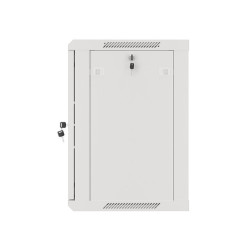 LANBERG RACKOVÁ SKRIŇA 19'' NÁSTENNÁ 12U/600X450 PRO VLASTNÚ MONTÁŽ S KOVOVÝMI DVERAMI ŠEDÁ