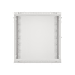 LANBERG RACKOVÁ SKRIŇA 19'' NÁSTENNÁ 12U/600X450 PRO VLASTNÚ MONTÁŽ S KOVOVÝMI DVERAMI ŠEDÁ