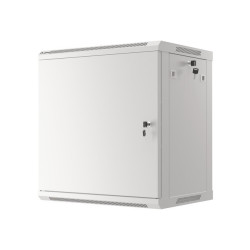 LANBERG RACKOVÁ SKRIŇA 19'' NÁSTENNÁ 12U/600X450 PRO VLASTNÚ MONTÁŽ S KOVOVÝMI DVERAMI ŠEDÁ