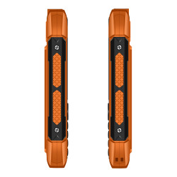 EVOLVEO StrongPhone H1, IP68 odolný Dual SIM telefón, 2,8'' LCD, 5000mAh, Powerbanka, oranžový