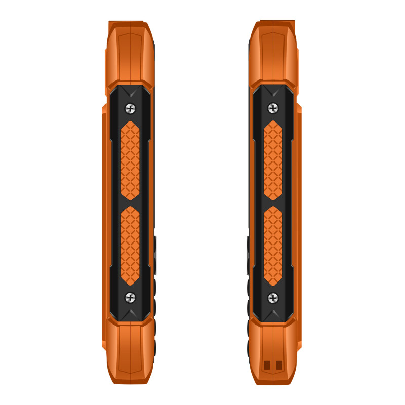 EVOLVEO StrongPhone H1, IP68 odolný Dual SIM telefón, 2,8'' LCD, 5000mAh, Powerbanka, oranžový