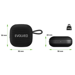 EVOLVEO TopSound, bezdrôt. vodotesný bluetooth