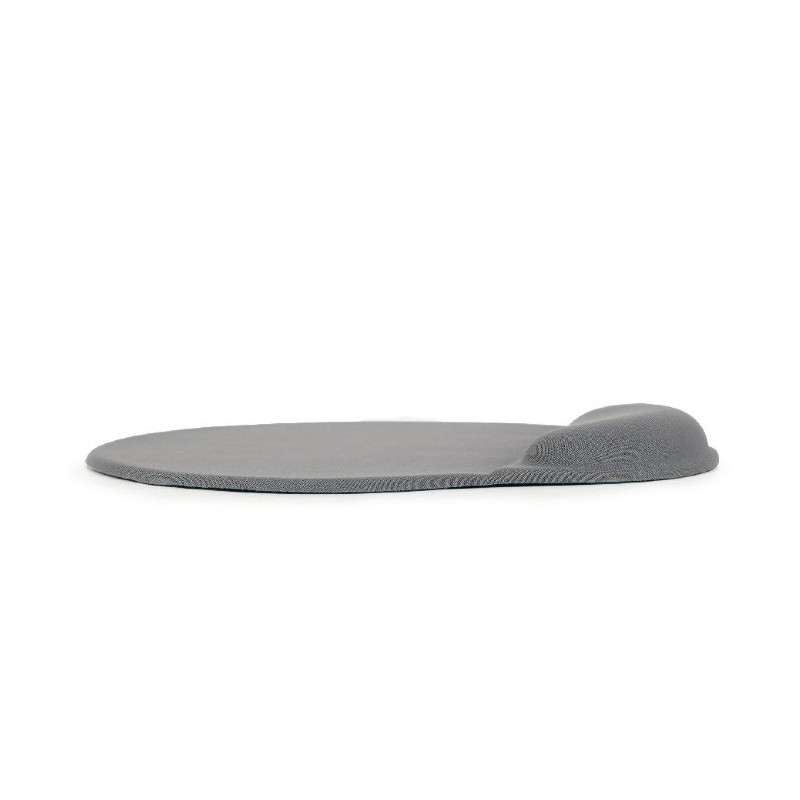 GEMBIRD Gel mouse pad with wrist support, grey