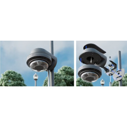 UBIQUITI ENTERPRISE - Ubiquiti UACC-AI-MS-4-AM-B - UniFi Enterprise AI Multi Sensor 4 Camera Arm Mount, čierna