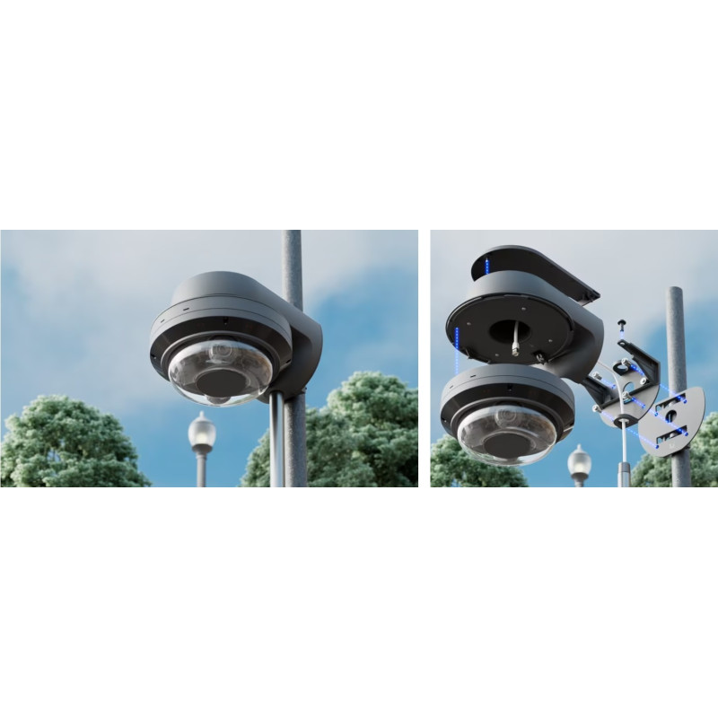 UBIQUITI ENTERPRISE - Ubiquiti UACC-AI-MS-4-AM-B - UniFi Enterprise AI Multi Sensor 4 Camera Arm Mount, čierna