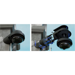 UBIQUITI ENTERPRISE - Ubiquiti UACC-AI-MS-4-AM-B - UniFi Enterprise AI Multi Sensor 4 Camera Arm Mount, čierna