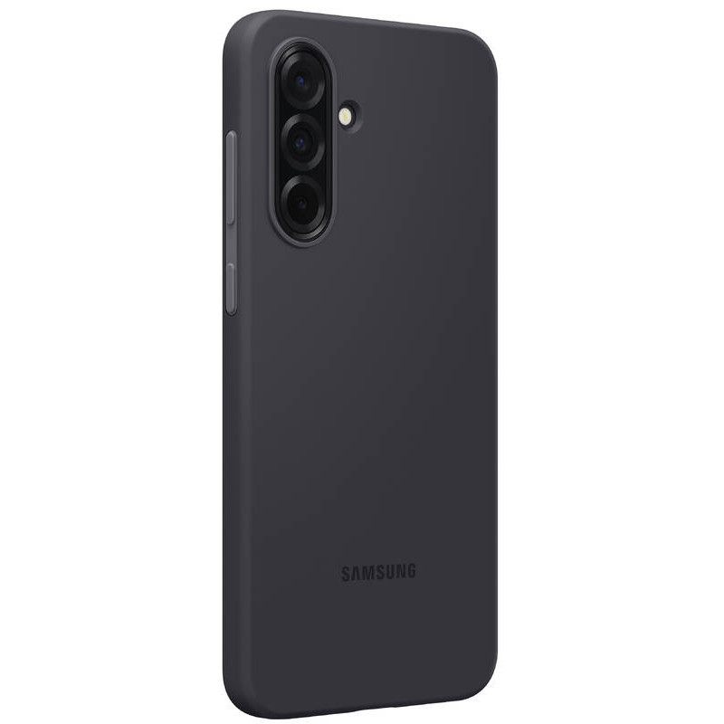 Samsung Silikonový zadný kryt pre Galaxy A36 Black