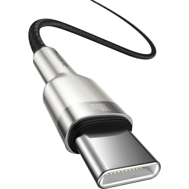 NONAME - Baseus Dátový kábel Cafule USB-C/USB-C 2m 100W černý