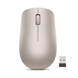 Lenovo 530/Cestová/Optická/1 200 DPI/Bezdrôtová USB/Almond