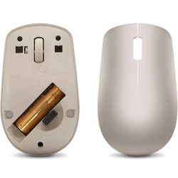 Lenovo 530/Cestová/Optická/1 200 DPI/Bezdrôtová USB/Almond